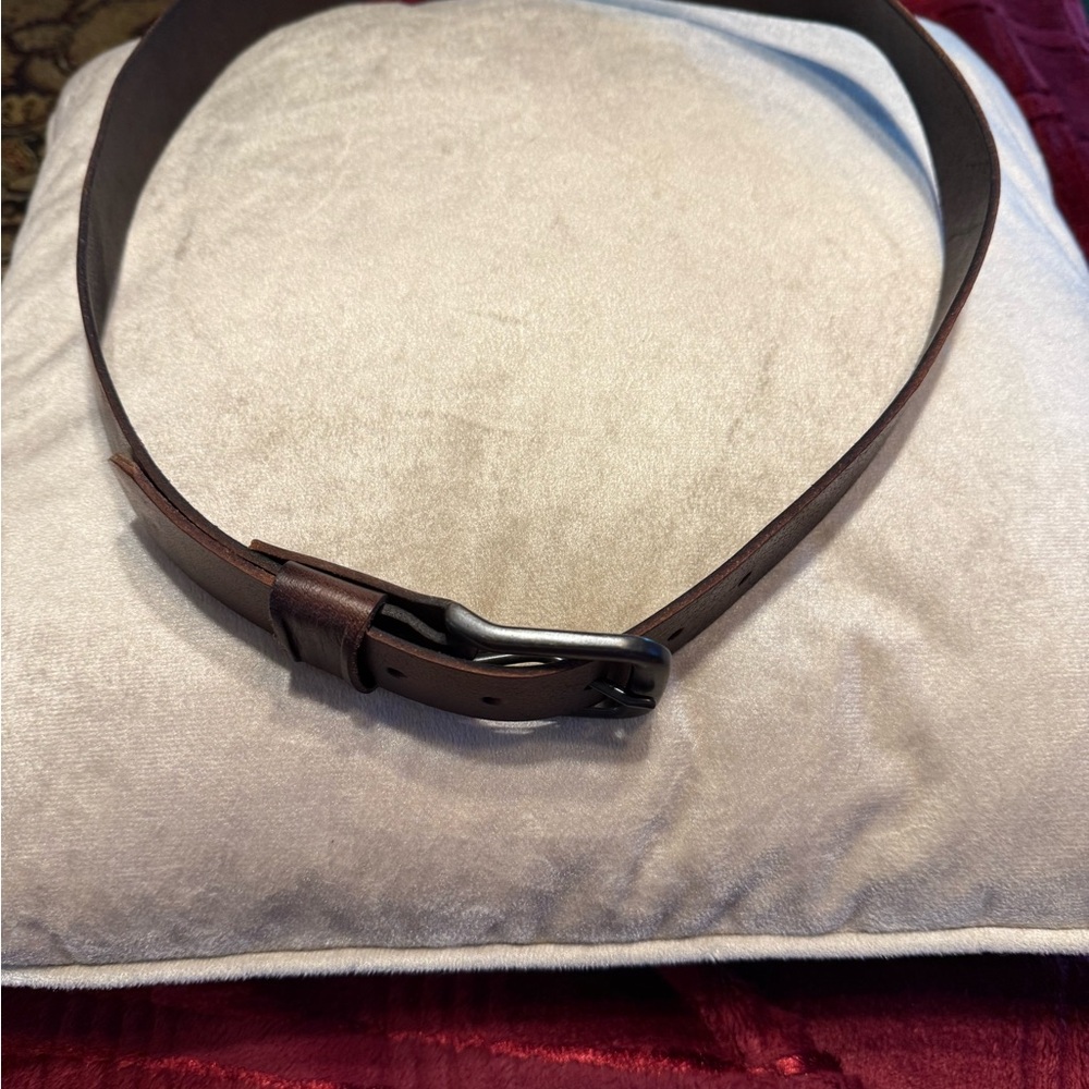 Men's Brown Leather Aeropostale Belt